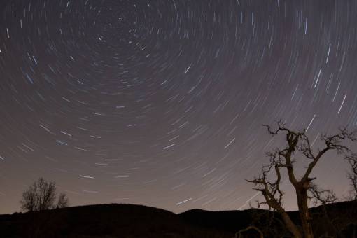 cielo oscuro noche estrellas naturaleza paisaje tierras altas