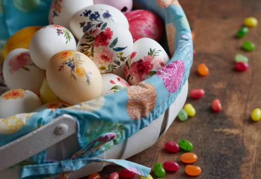 decorative  eggs  easter  handmade  art  design  close up