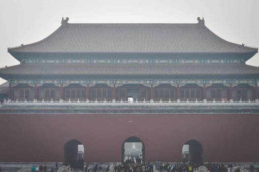 beijing gates  people  crowd  tourists  temple  architecture  culture