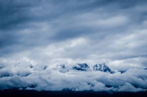 nature  landscape  mountains  summit  peaks  snow  sky