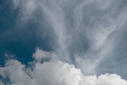 atmosfera nubes hinchadas fondo cielo nubes naturaleza al aire libre