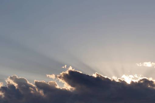 sunbeam sunset  sky  clouds  sunrise  light  horizon  heavenly