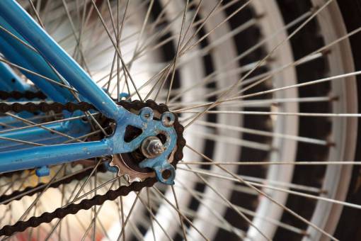 transportation  bicycle  wheels  cogs  gears  steel  lines