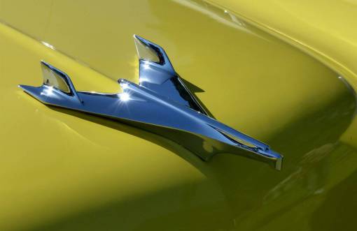 automobile-detail vintage  car  hood  chevy  bel air  ornament  chrome