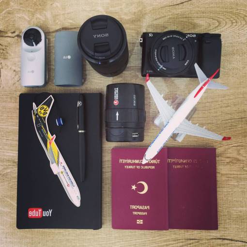 telefono inteligente avión negocio cámara pasaporte cuaderno bolígrafo fotografía