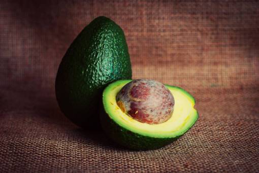 semilla semilla de fruta de aguacate comida saludable
