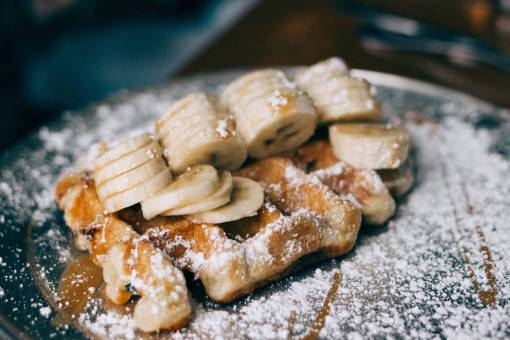 banana-dish-fruit banana  food  cake  pastry  sweets  dessert  restaurant