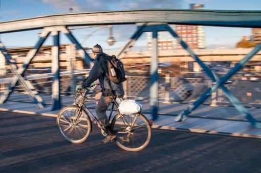 bicycle  bike  urban  city  infrastructure  bridge  building