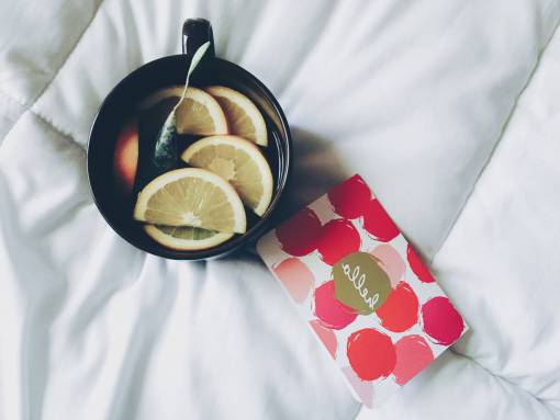sheet-music black  cup  mug  lemon  fruit  drink  tea