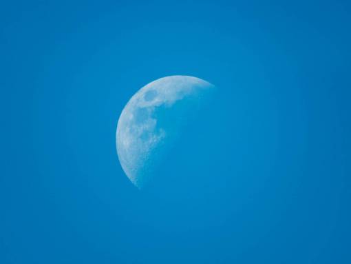 planeta cielo azul luna planeta espacio galaxia naturaleza