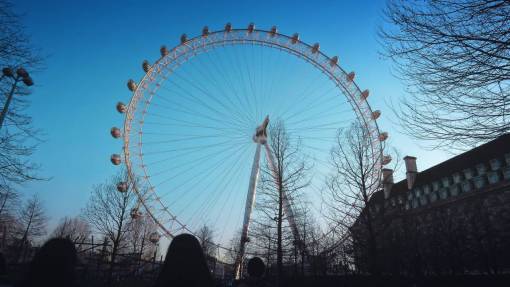 blue  sky  wheel  ride  steel  metal  circle