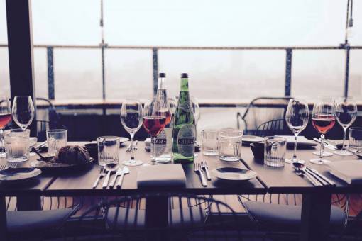 fine-dining eat  food  fine  dining  wine  bottles  glasses