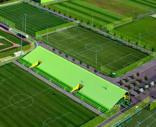 tournament green  field  sport  venue  game  tournament  fence
