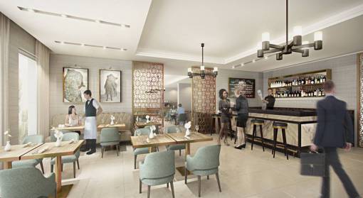 custom inside  restaurant  bar  table    dining  area