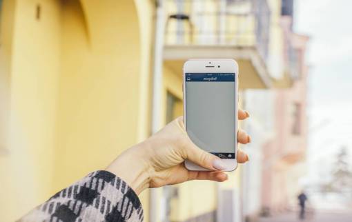 social Instagram teléfono inteligente tecnología de teléfono celular aplicación de texto de redes sociales