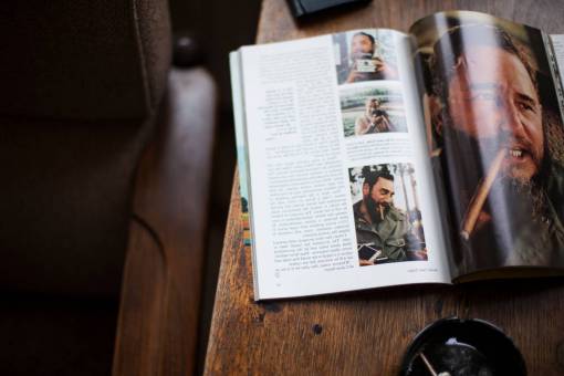 magazine-cover magazine  layout  letter  article  picture  photo  table