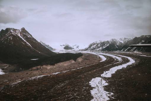 mud Mountain  Glacier  snow  winter  landscape  nature  sky