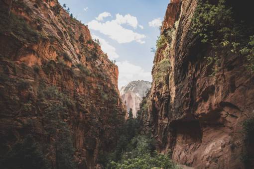 nature  landscape  mountain  green  grass  trees  clouds