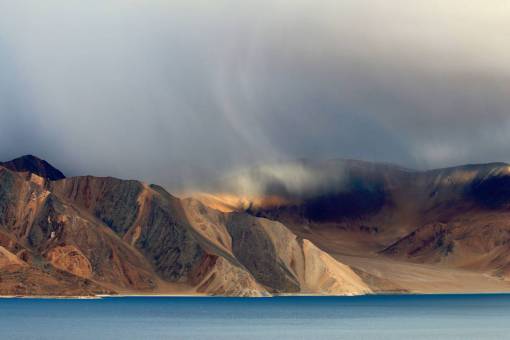 haze nature  landscape  mountains  haze  mist  water  sea