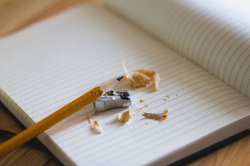 sharp notebook  paper  pencil  sharpener  business  creative  office