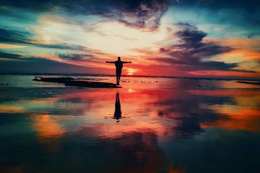 free-images people  man  alone  silhouette  shadow  water  ocean