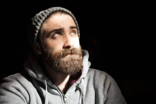 bonnet people  man  bonnet  beard  beauty  light  jacket

