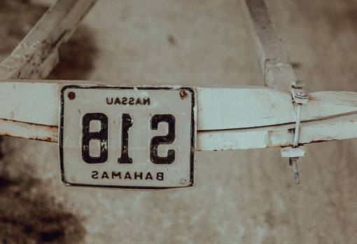 numeros número de placa acero metal
