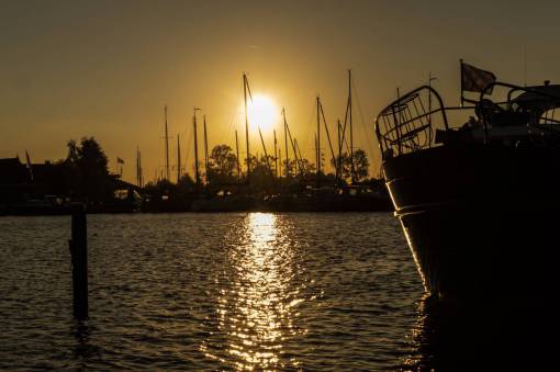 sailboat sailboats  harbor  harbour  water  sunset  dusk  night