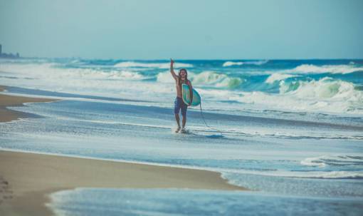 tablero mar océano azul agua olas naturaleza costa