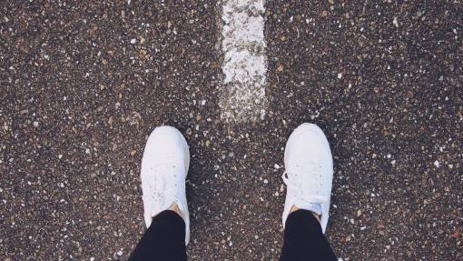 shoes  sneakers  fashion  pavement  ground  street  road
