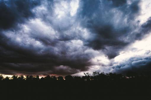 cielo nubes nublado tormenta noche noche oscura