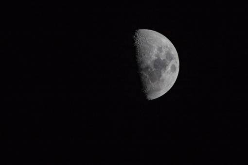 eclipse espacio galaxia luna eclipse menguante teleobjetivo zoom