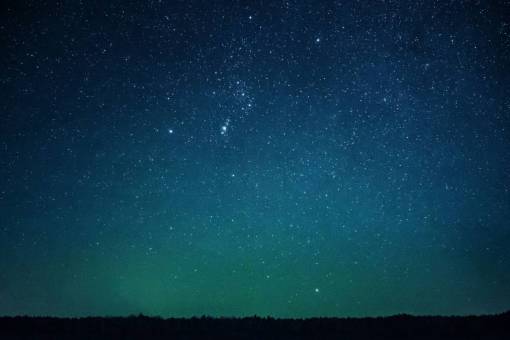 estrellas galaxia espacio noche noche oscura paisaje