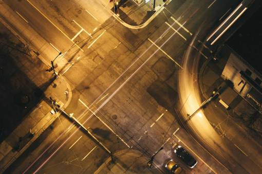 luces de la ciudad calle carretera ciudad coche vehículo viaje luces nocturnas