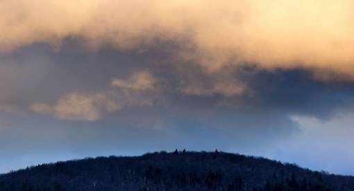 sunset  storm  clouds  mountain  scenic  landscape  sky
