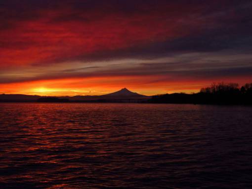 puesta de sol agua vista escénica amanecer paisaje marino tarde anochecer