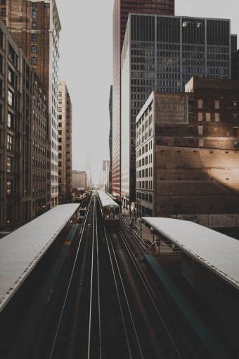 train  station  rail  trail  urban  city  building