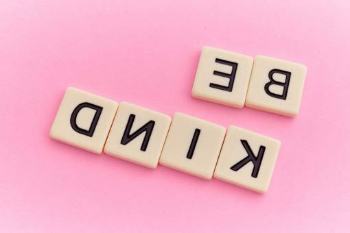 palabra palabra fondo letras ser amable mensaje juego