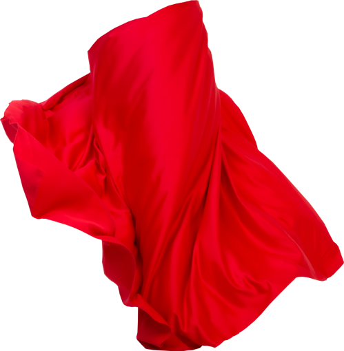 cotton  Red cloth. Abstract red background Overlay PNG