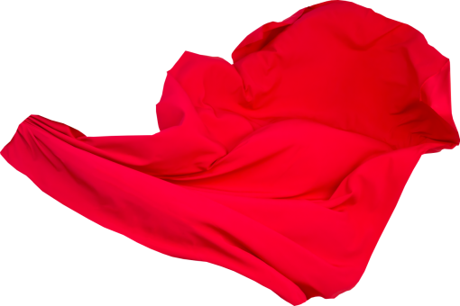 cotton  Red cloth. Abstract red background Overlay PNG