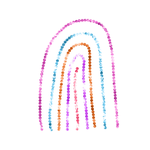 unicorn Colorful glitter background