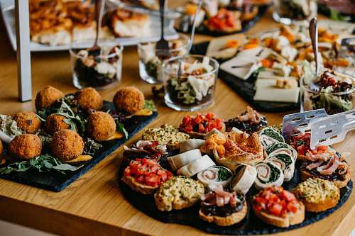 buffet-dessert buffet lunch fast restaurant vegetable meal delicious plate still