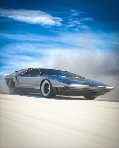 automobile-detail DeLorean Car