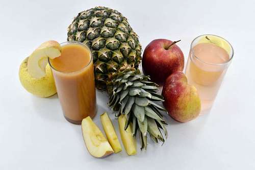 fruit juice pineapple slices apple vitamins still cocktail apples 