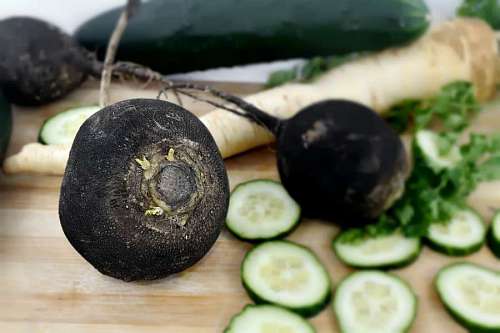 radish cucumber still vegetable nutrition cooking healthy wood kb