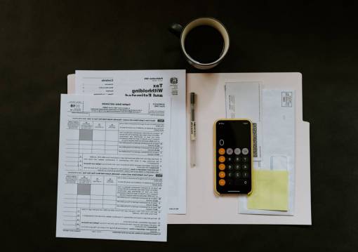 escritorio Declaración de impuestos