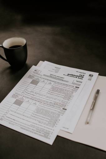 escritorio Declaración de impuestos