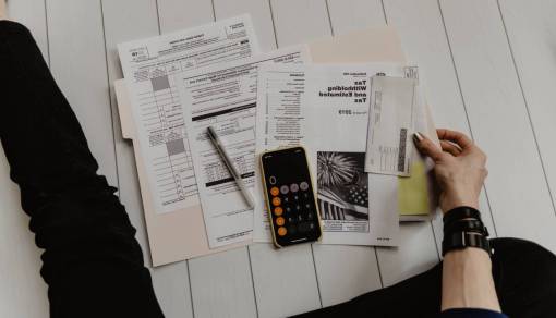 escritorio Declaración de impuestos