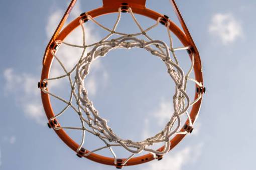basketball-player basketball  net  hoop  sports  game  sky  clouds