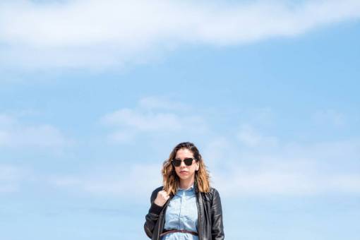 gente mujer sombras gafas de sol nubes cielo